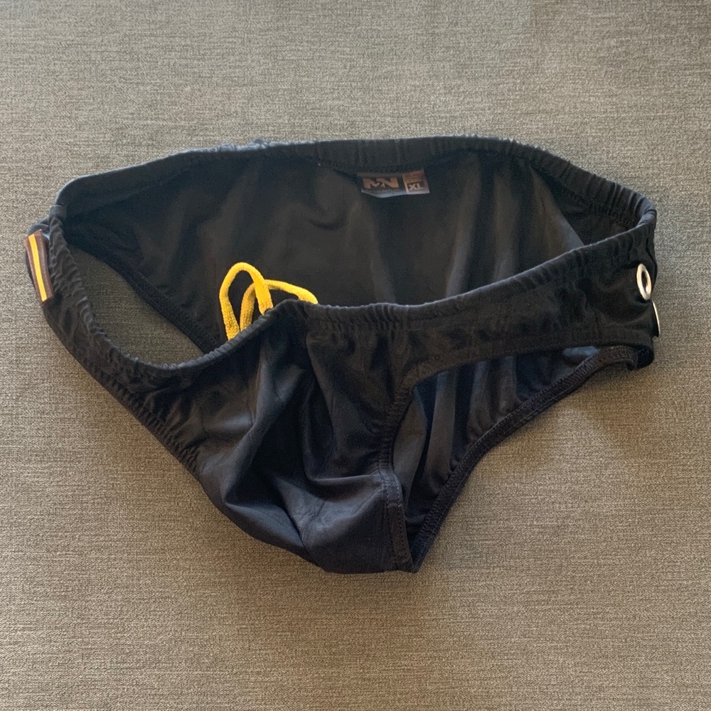 Men's Black Swim Briefs